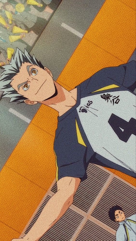 Бокуто:) - волейбол, фукуродани, бокуто, аниме - оригинал