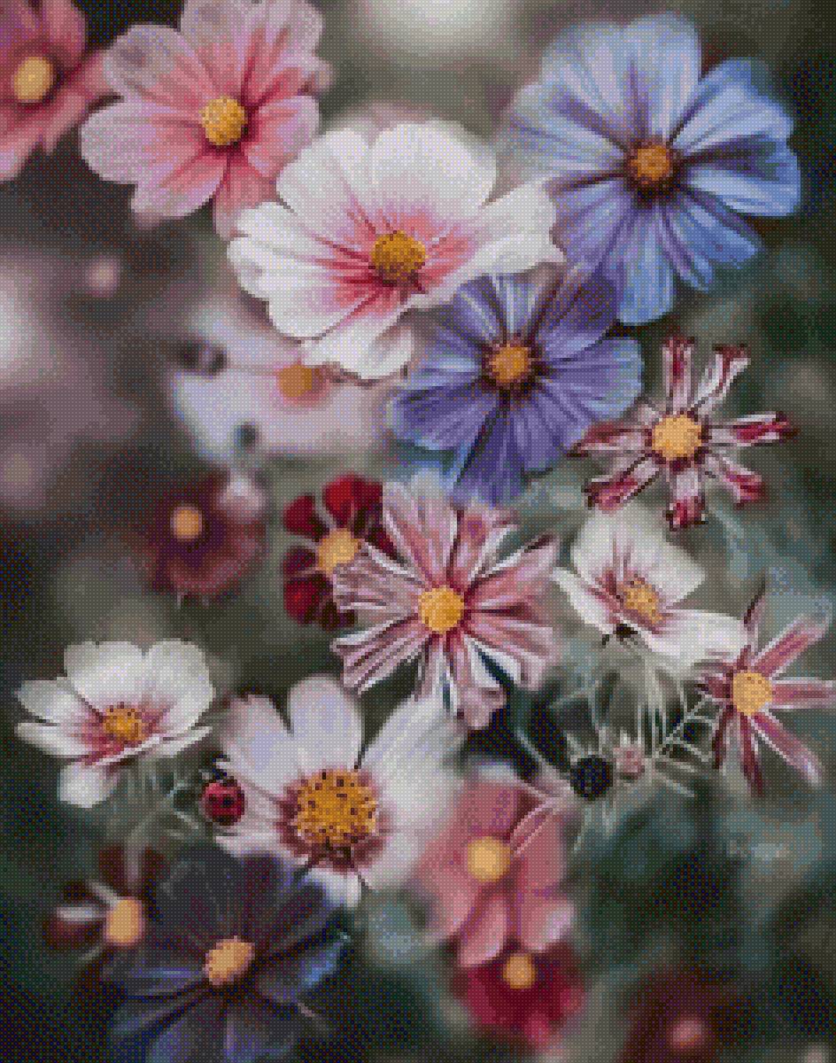 Полевые цветы - предпросмотр