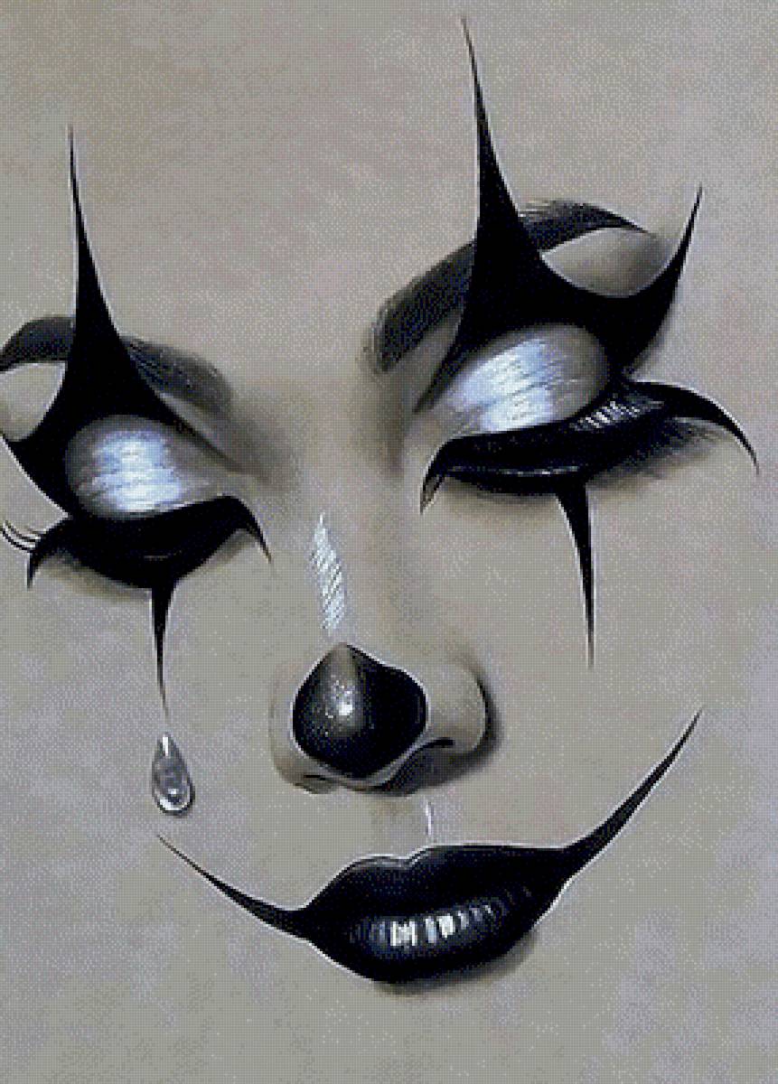 Печальный клоун - человек - предпросмотр