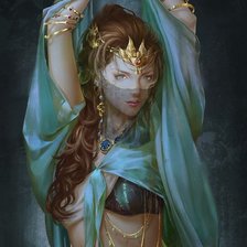 Схема вышивки «восток»