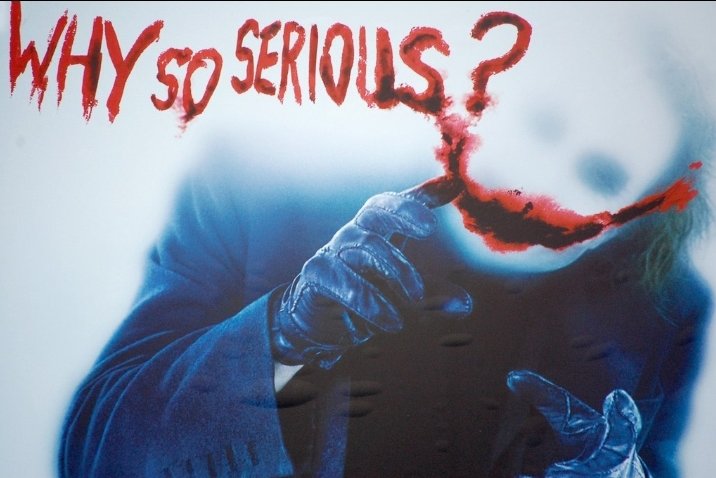 Че ты такой серьёзный? - джокер - оригинал