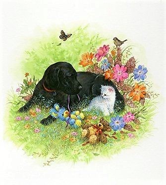 Дружба - животные - оригинал