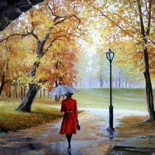 Схема вышивки «Осень»