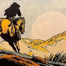 Схема вышивки «Ковбой»