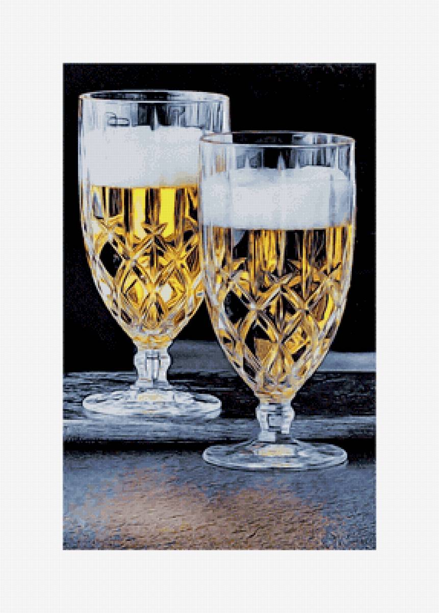 два бокала - посуда., бокал - предпросмотр