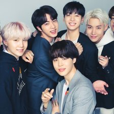 Схема вышивки «BTS»