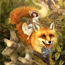 Схема вышивки «Алиса»