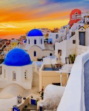 Схема вышивки «santorini»