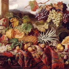 Схема вышивки «Натюрморт. Худ. Даффилд Уильям»