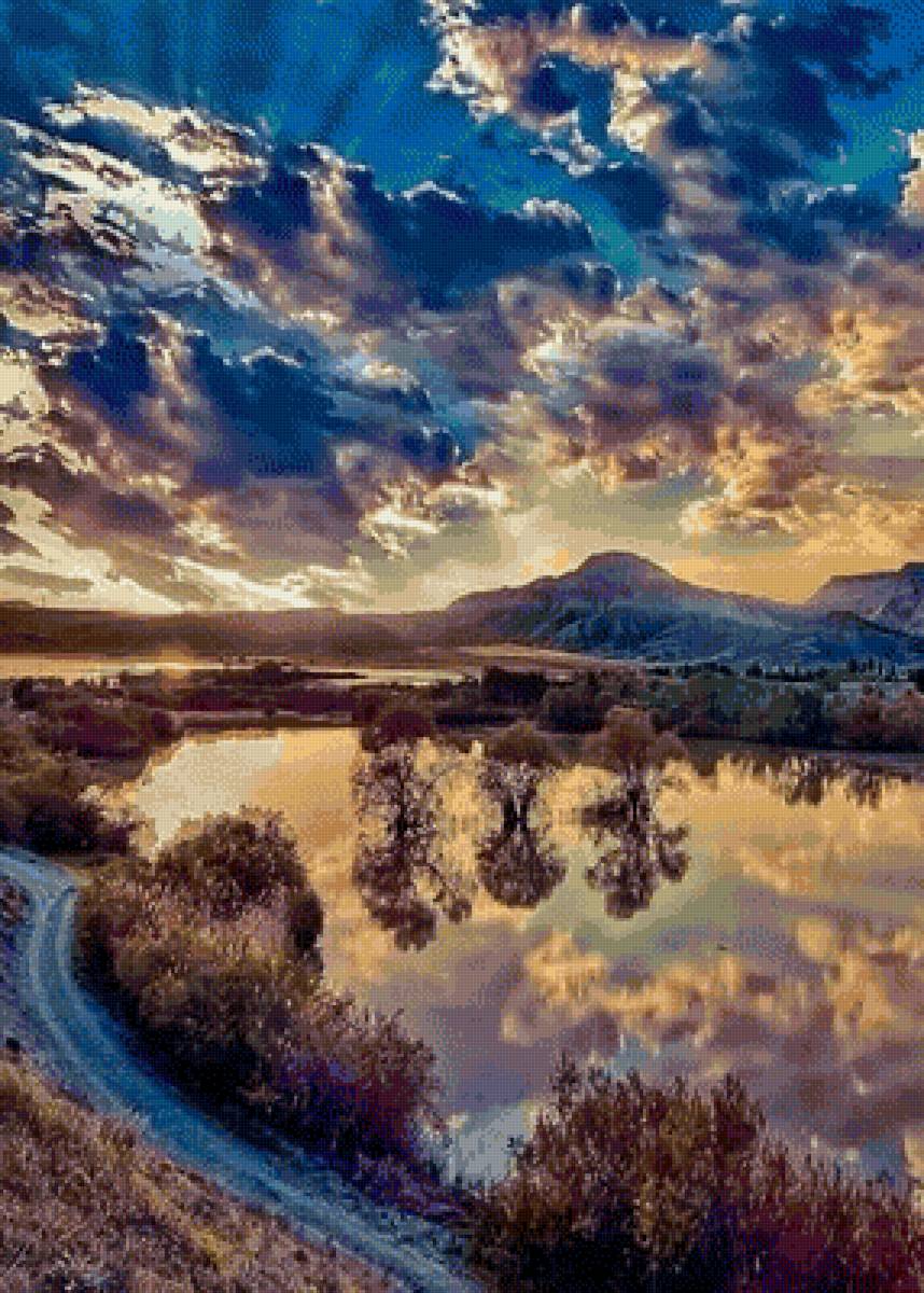 Зеркальная гладь - предпросмотр