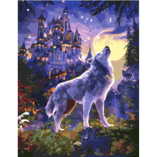 Волк род луной - оригинал