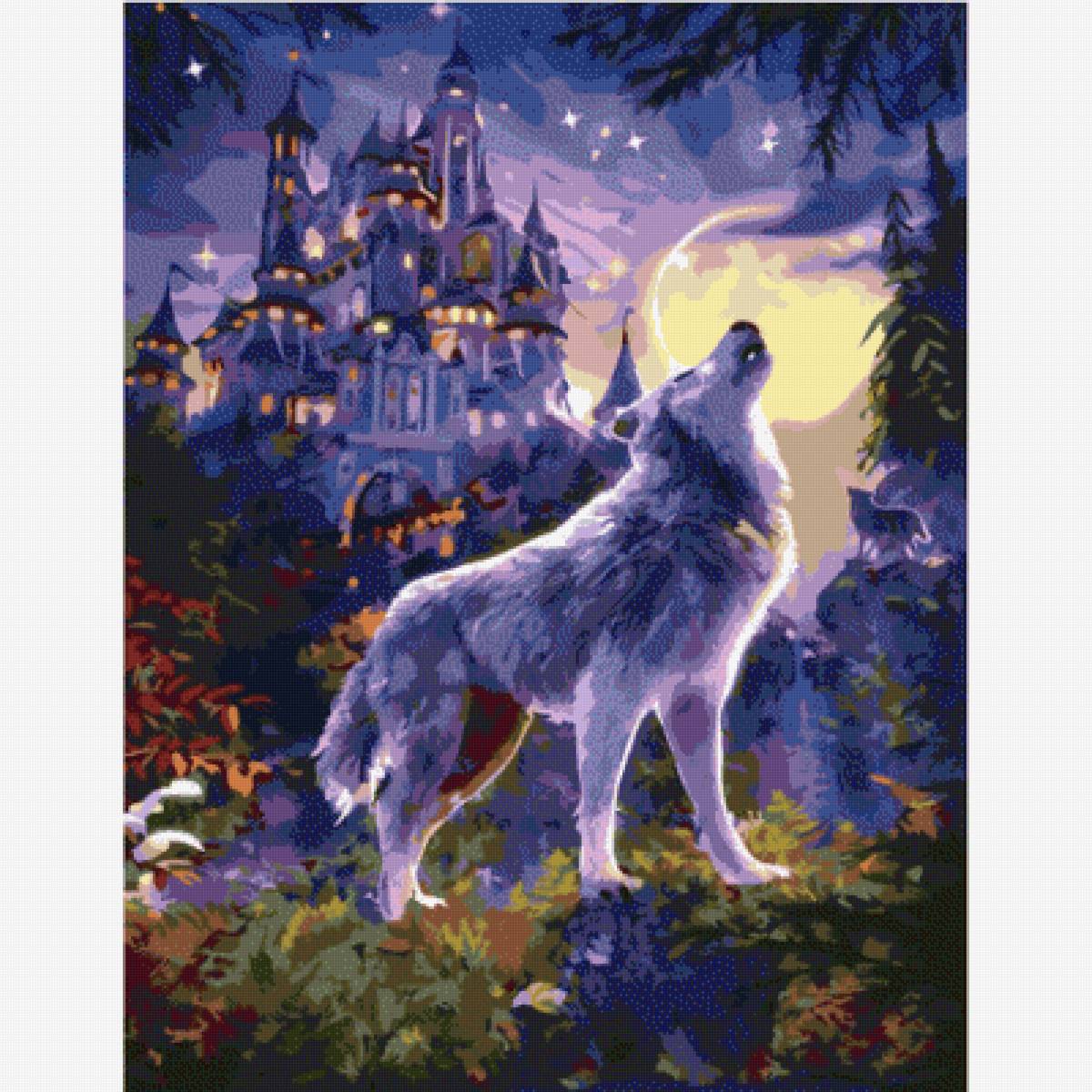 Волк род луной - предпросмотр