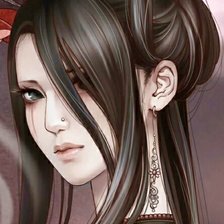 Схема вышивки «Китаянка»