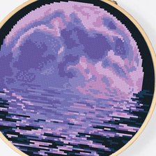 Оригинал схемы вышивки «Лунный свет» (№2476446)