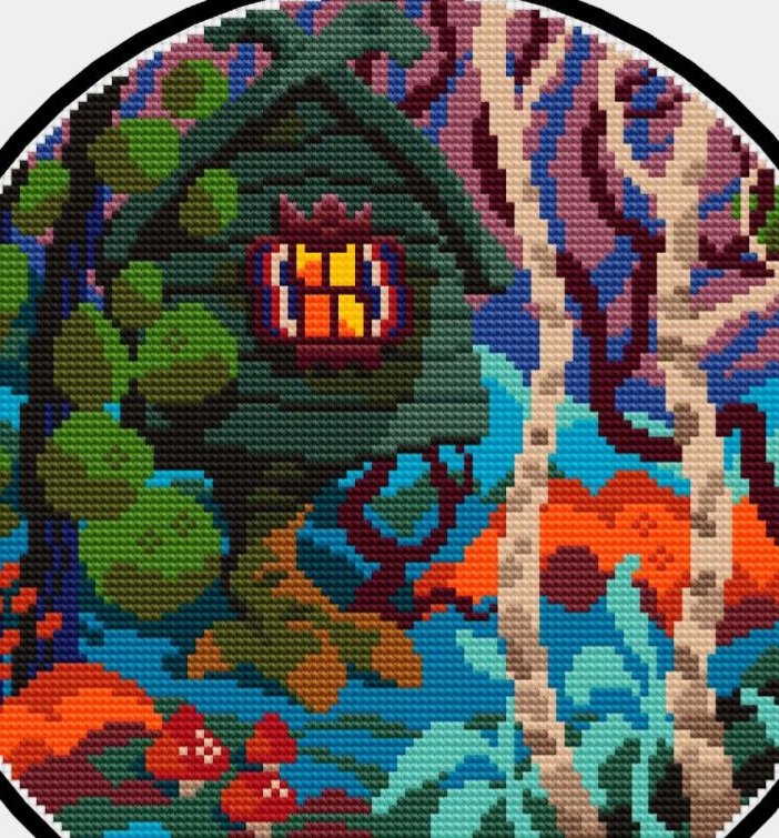 Дом бабьи яги - баба, яга, дом - оригинал