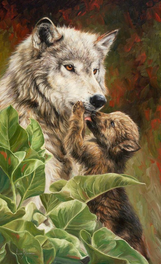 волки - оригинал