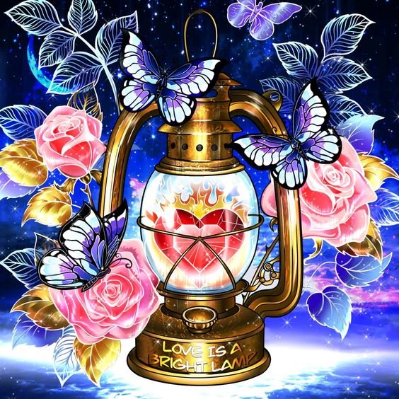 лампа - рисунок - оригинал