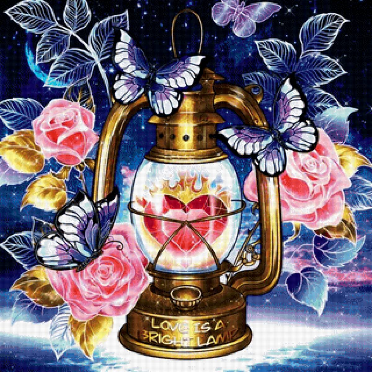 лампа - рисунок - предпросмотр