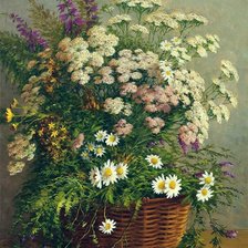 Схема вышивки «Полевые цветы»