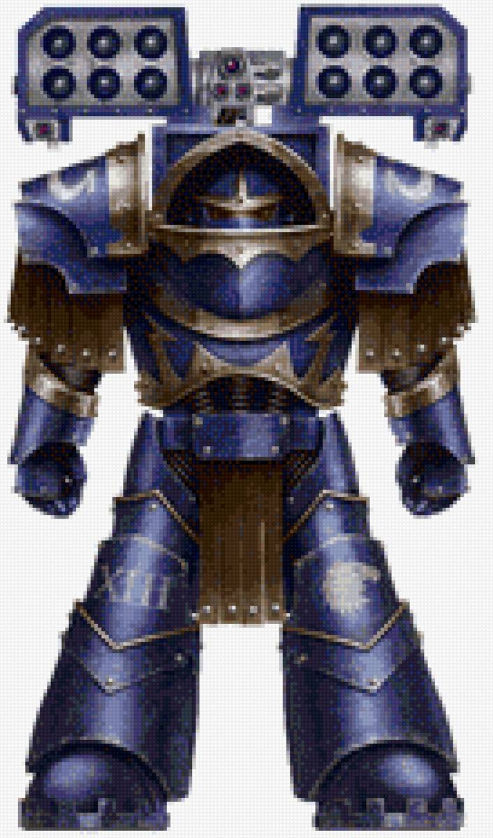 Космодесантник - космодесант, warhammer - предпросмотр