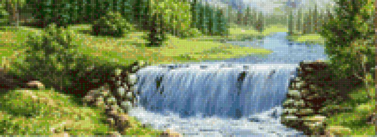 ПРИРОДА - водопад - предпросмотр