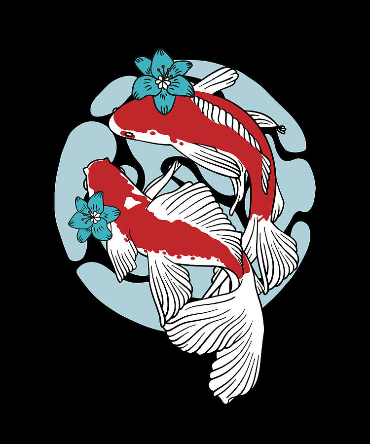 Карпы кои - рыба, животные, природа - оригинал