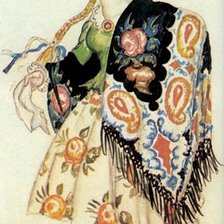 Схема вышивки «Машка- купецкая дочка»