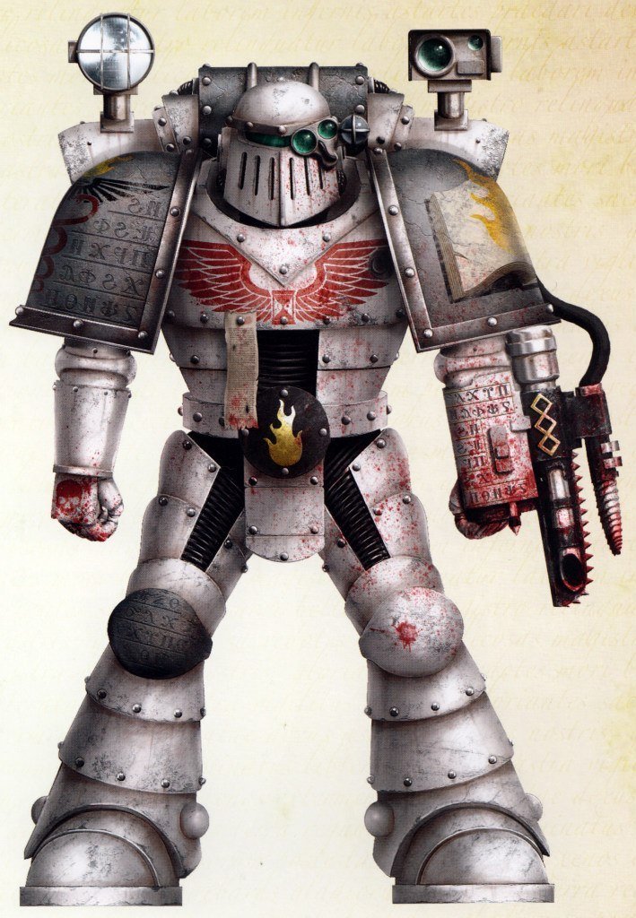 Аптекарий космодесантник - warhammer, космодесант - оригинал