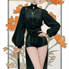 Схема вышивки «Леди Мария»