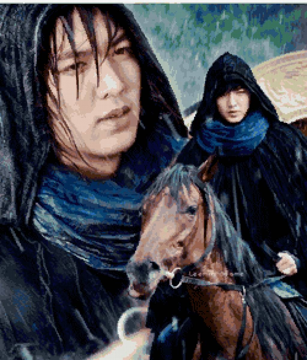 всадник, азия - предпросмотр