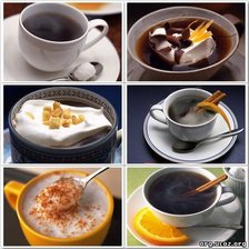 Схема вышивки «Кофе?»