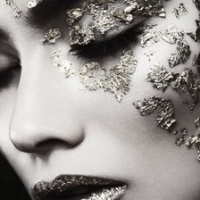 Схема вышивки «Девушка»