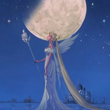 Схема вышивки «Сейлор Мун»