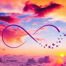 Схема вышивки «Бесконечность»