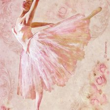 Оригинал схемы вышивки «Балерина» (№2480247)