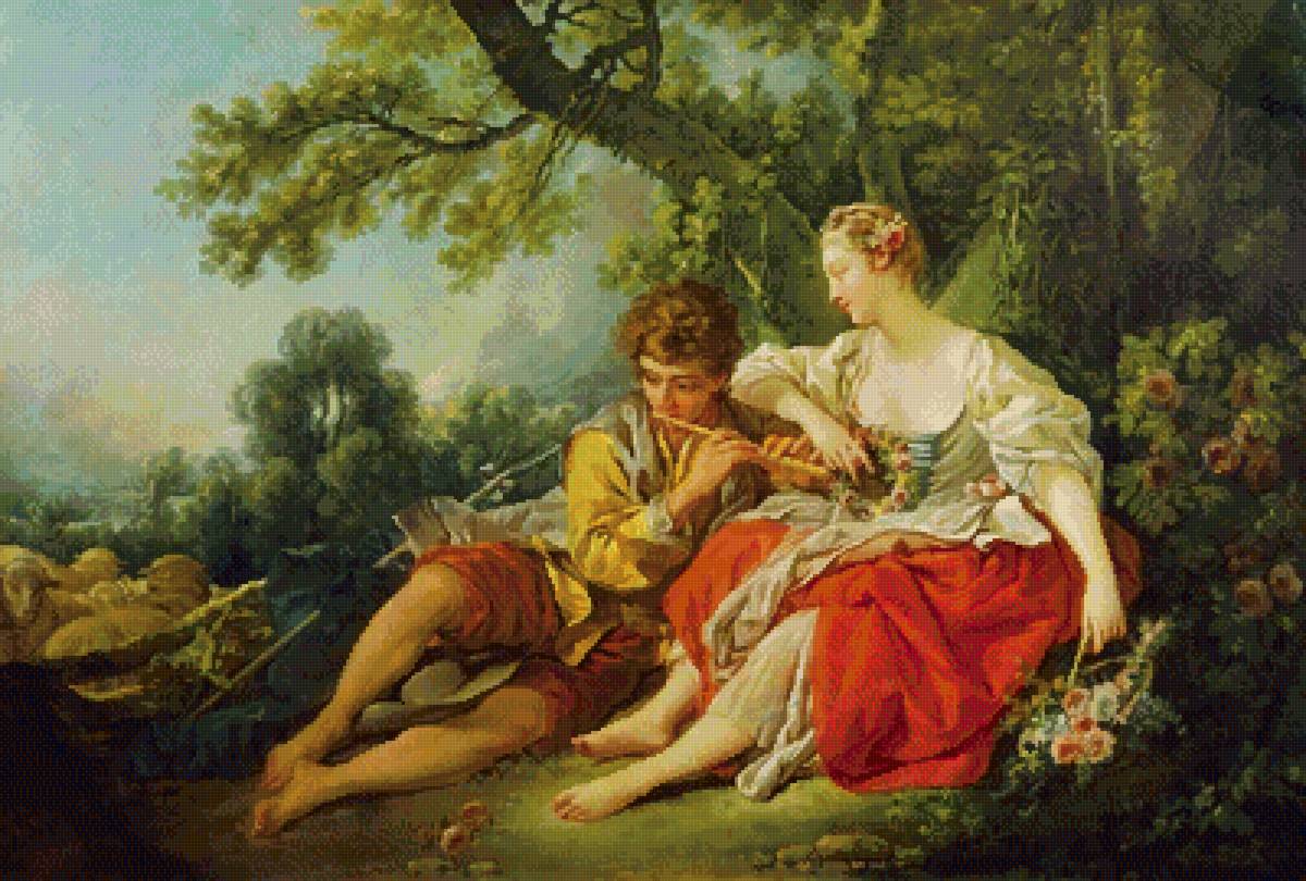 Картина Франсуа Буше - картина, франсуа буше - предпросмотр