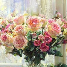 Схема вышивки «Букет»