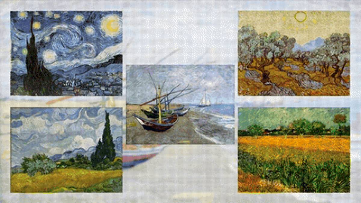 Ван Гог - ван гог, живопись - предпросмотр