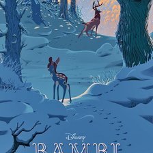 Схема вышивки «bambi 2»