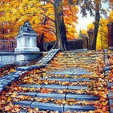 Схема вышивки «осень»