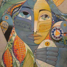 Схема вышивки «Абстракция»