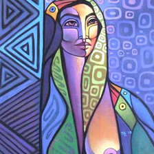 Схема вышивки «Абстракция»