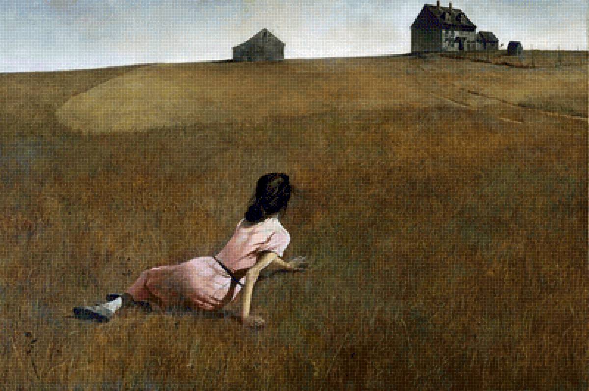 Andrew Wyeth ,Christina’s World - предпросмотр