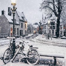 Схема вышивки «Зима»