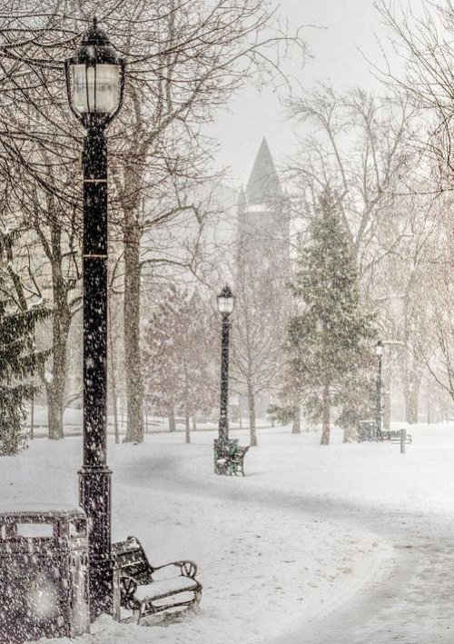 Снегопад - оригинал