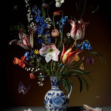 Схема вышивки «Цветы»