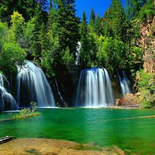 Схема вышивки «Водопад»