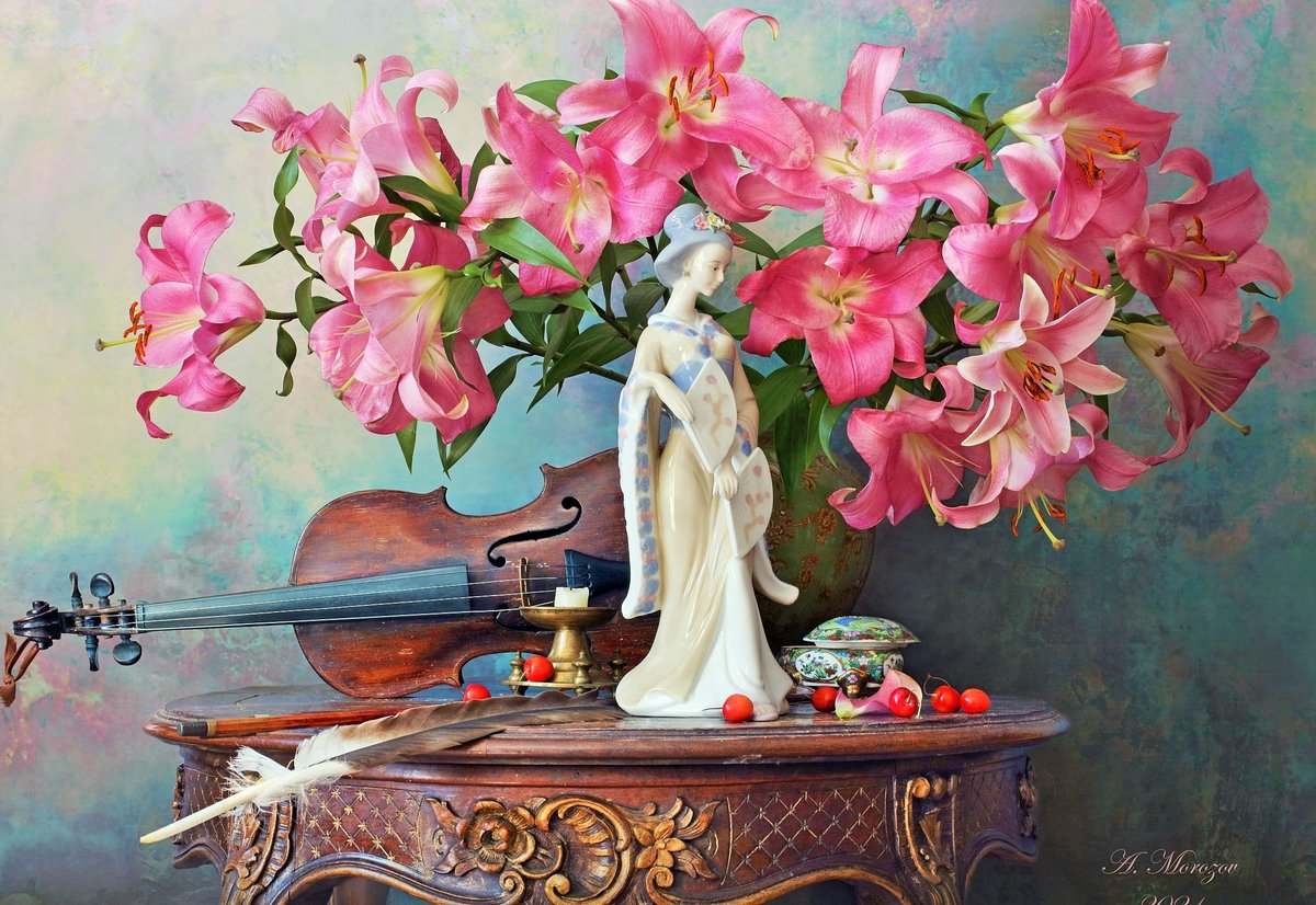 Натюрморт. Худ. Андрей Морозов - натюрморт, андрей морозов - оригинал