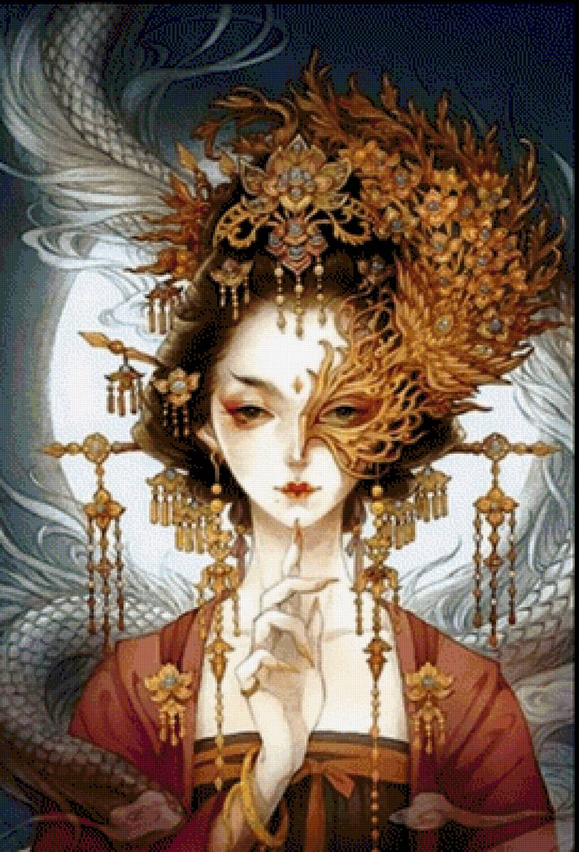 Китайская красавица - китай, девушка - предпросмотр