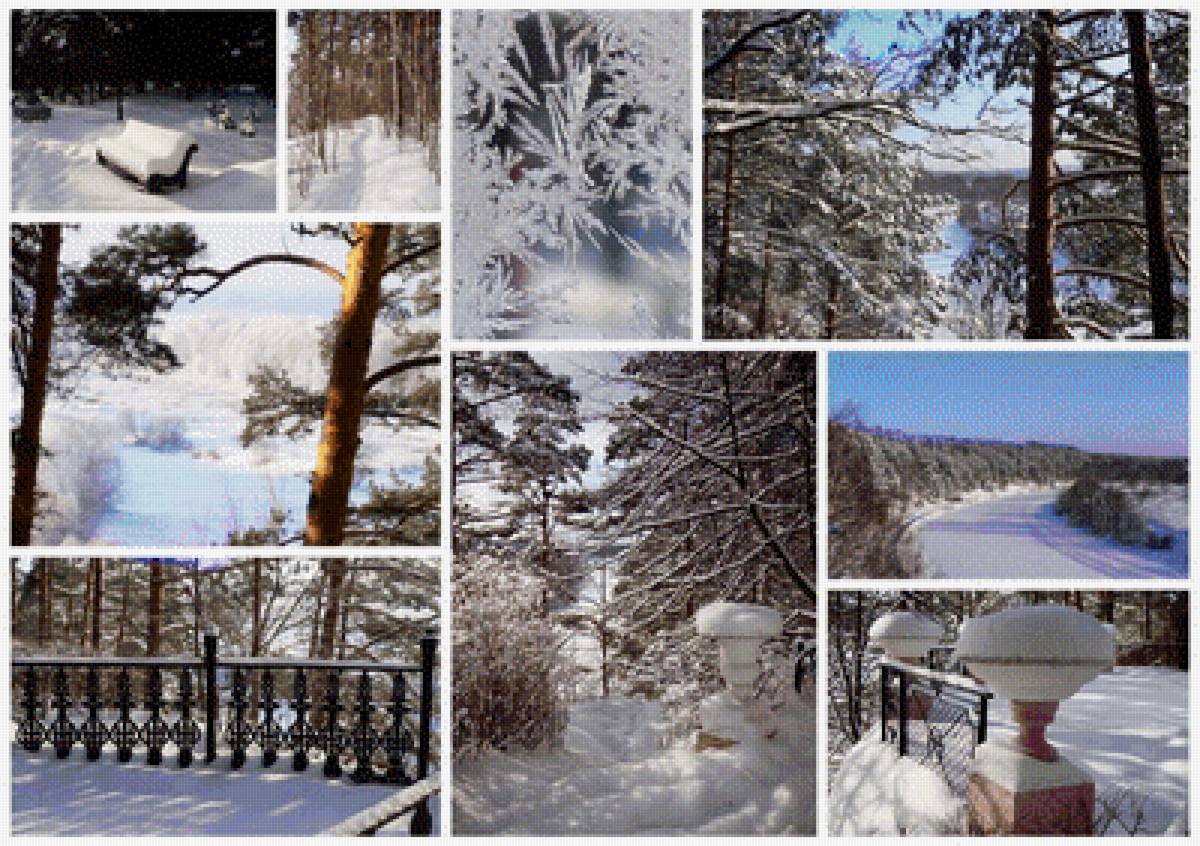 Снег - зима, снег - предпросмотр